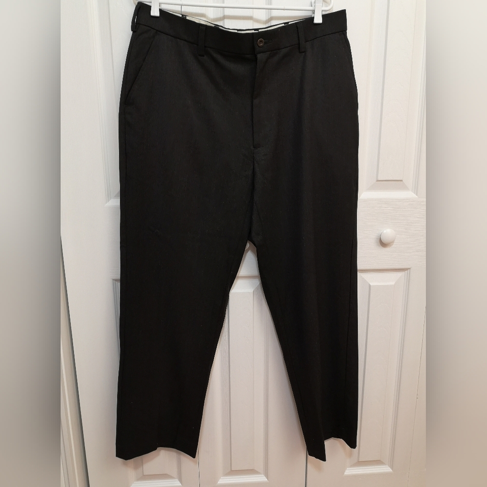Orvis Men’s Charcoal Wool Blend Dress Pants Size 34